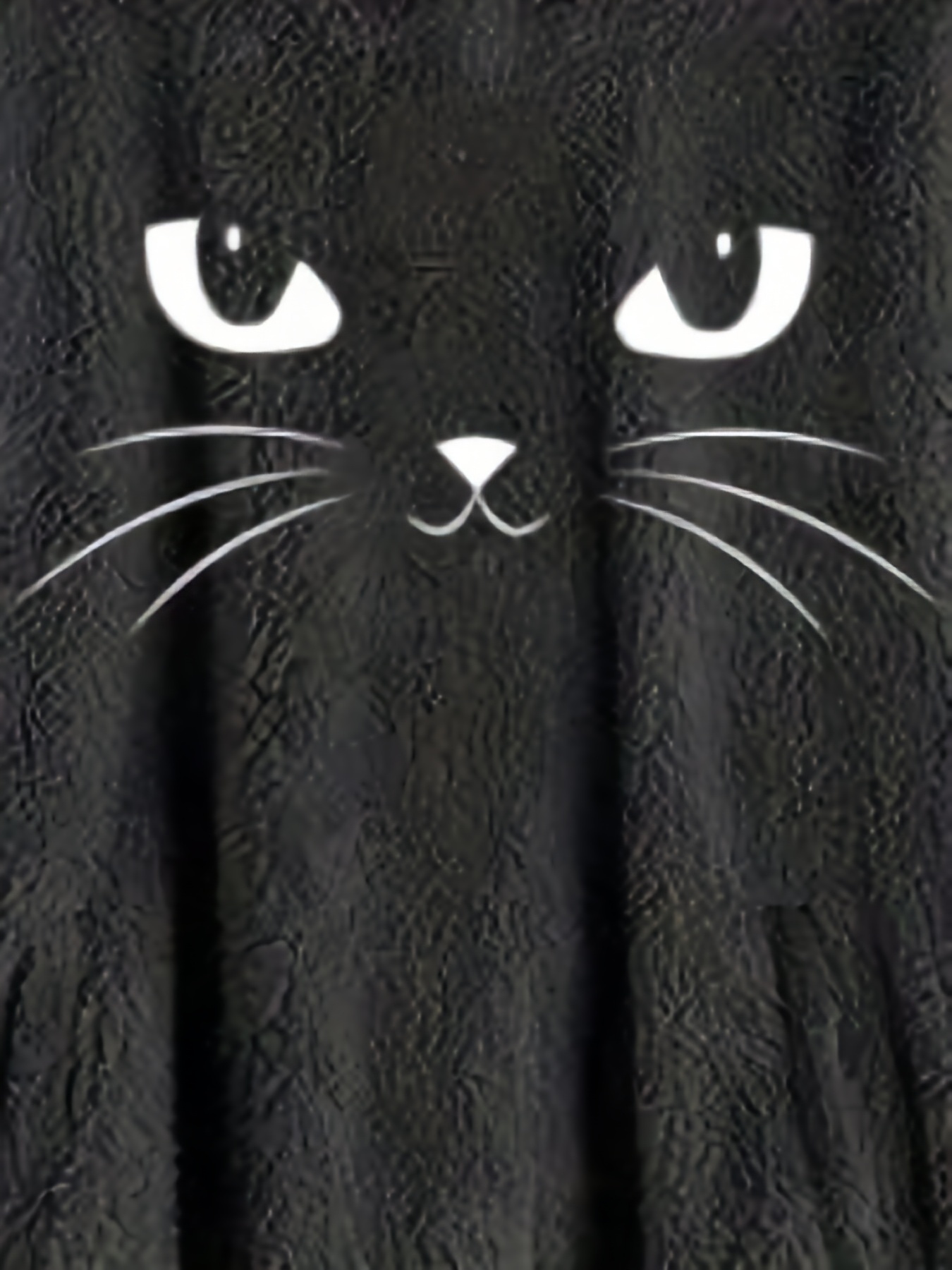 cat print dipped hem plush hoodie casual long sleeve button hoodie sweatshirt womens clothing details 8